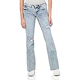 True Religion Womens Joey Lowrise Flare Jean