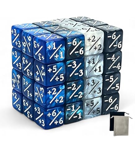 mtg negative counter cards Amazon.com: quEmpire 6X Negative Dice Counters Black -1/-1 for Magic: The  Gathering and Other Games / CCG MTG : Toys & Games
