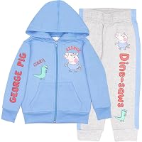 Grenouillère Peppa Pig George - Pyjama One-Piece Garçon - Motif Dinosaur - 100% Polyester