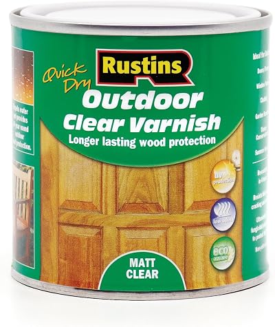 Rustins Outdoor Clear Varnish Matt 250 ml