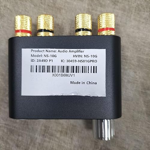 Nobsound Channel Hi-Fi Bluetooth Power Amplifier, Mini Stereo
