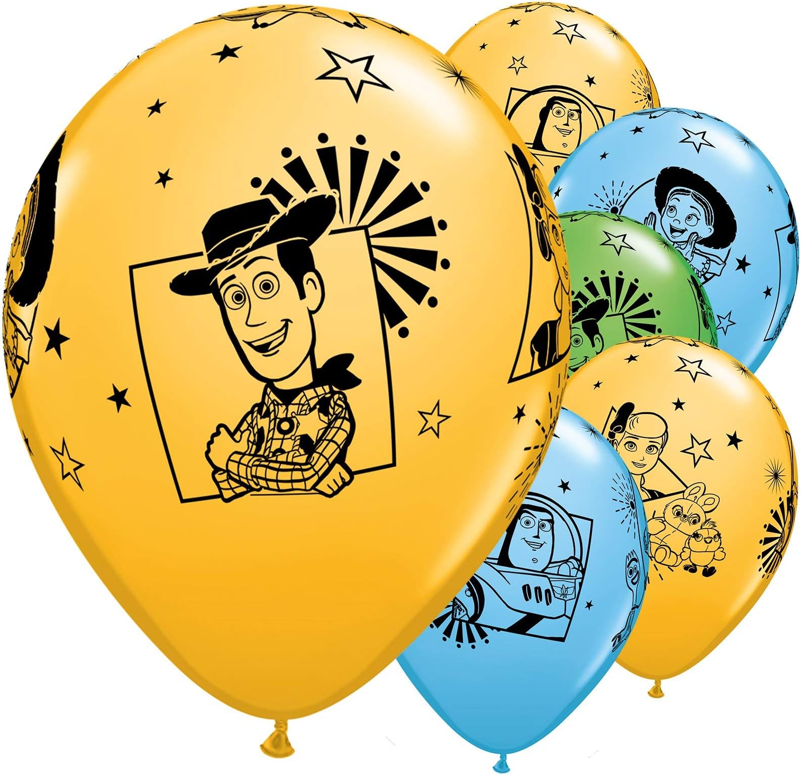 25 Pack Toy Story 4 Assorted Balloons - 11" Latex