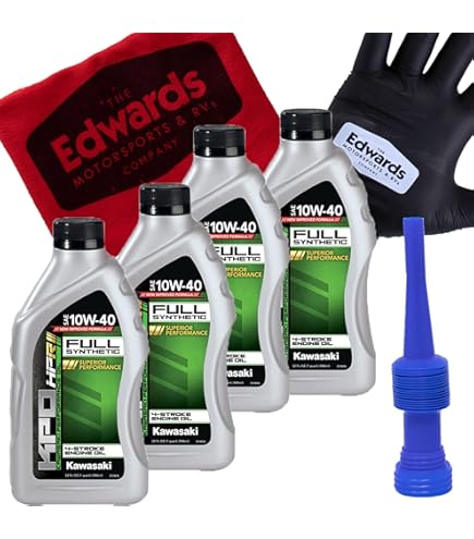 Amazon.com: Kawasaki Ninja ZX-9R ZX900 OEM Oil Change Kit KAW02
