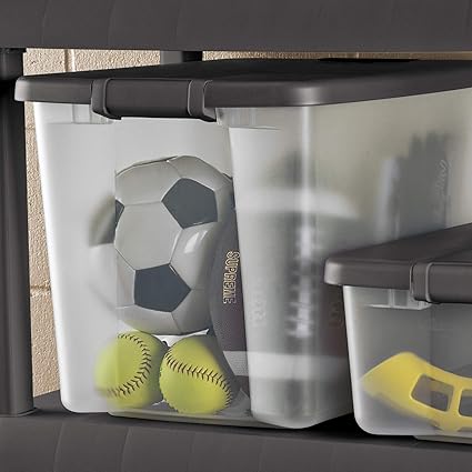 50 quart clear tote