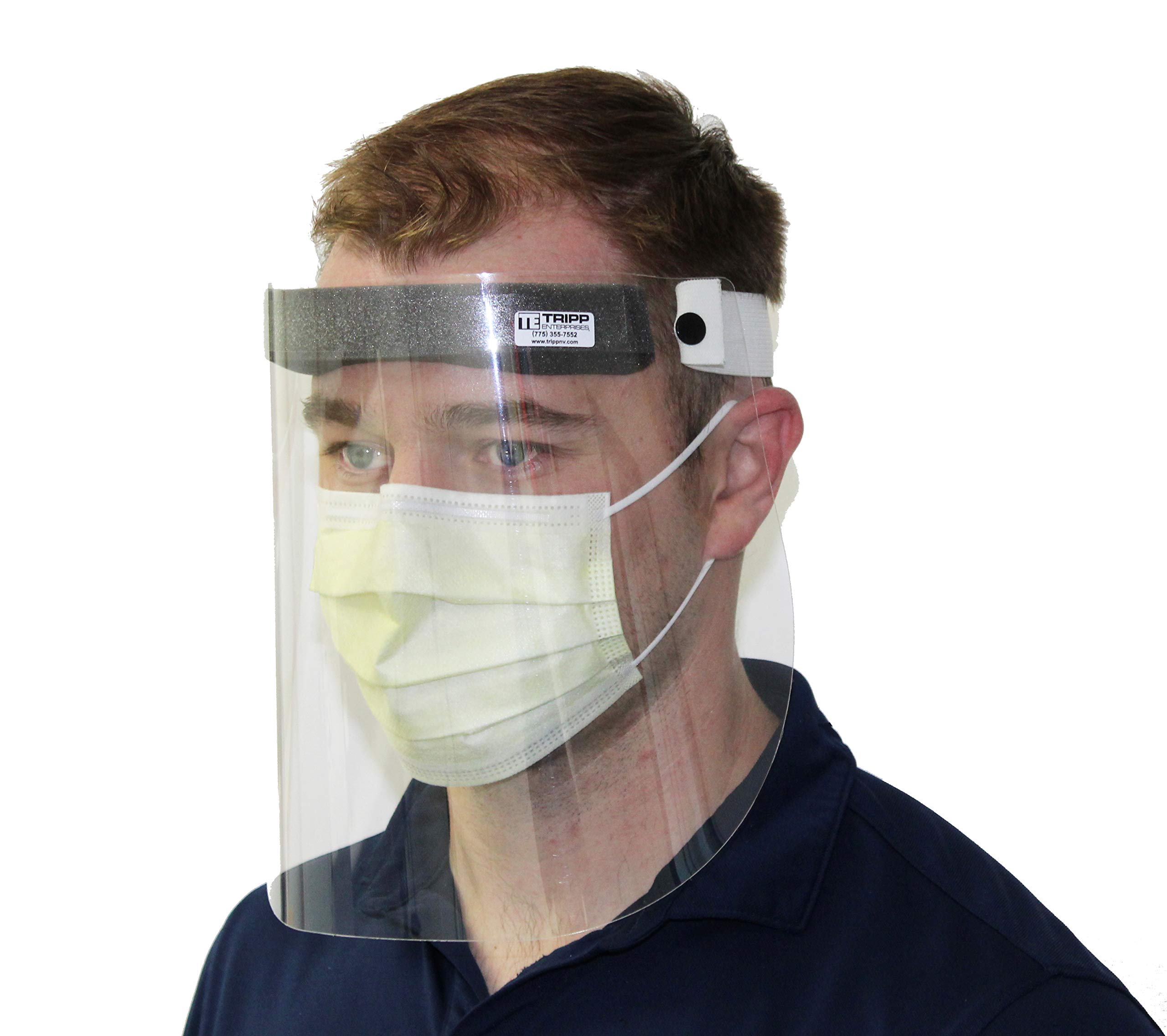 Buy 5 Pack Safety Face Shields Made in USA, Full Face and Eye