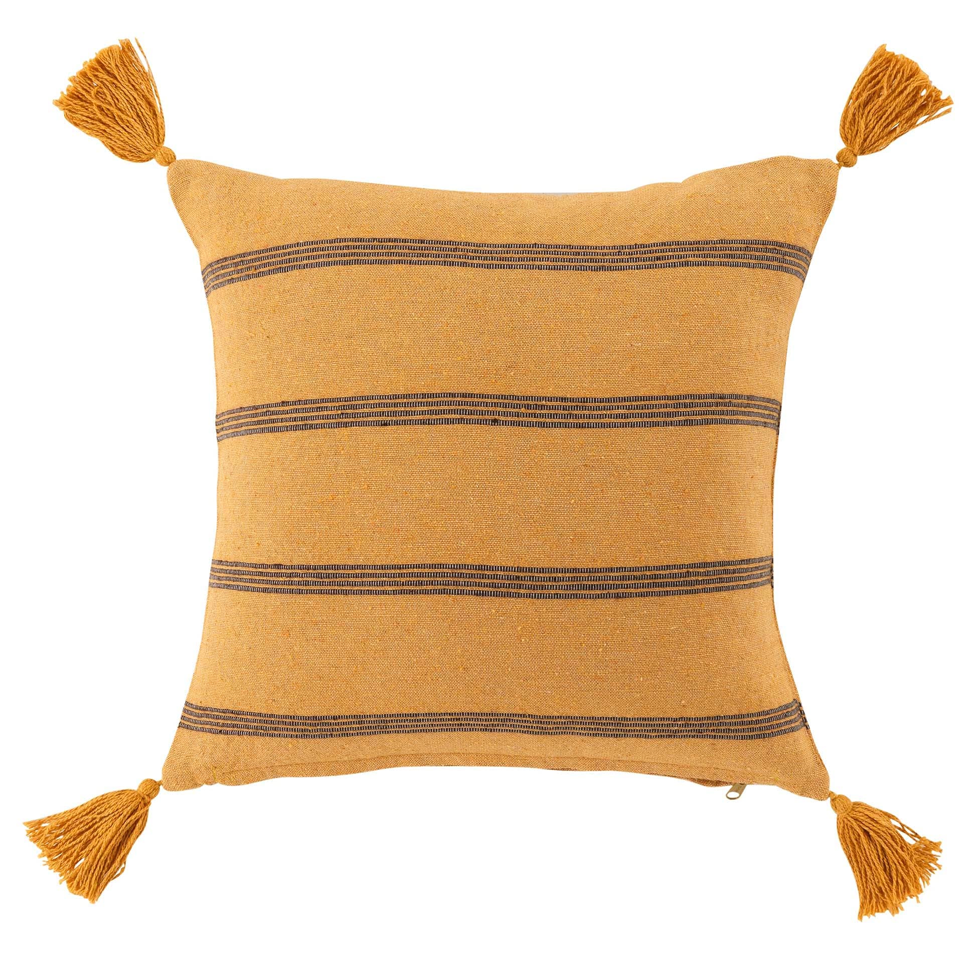 DOUCEUR D'INTERIEUR 3 Table Napkins 40 x 40 cm Plain Cotton+Lurex Elegancia Gold — image 1