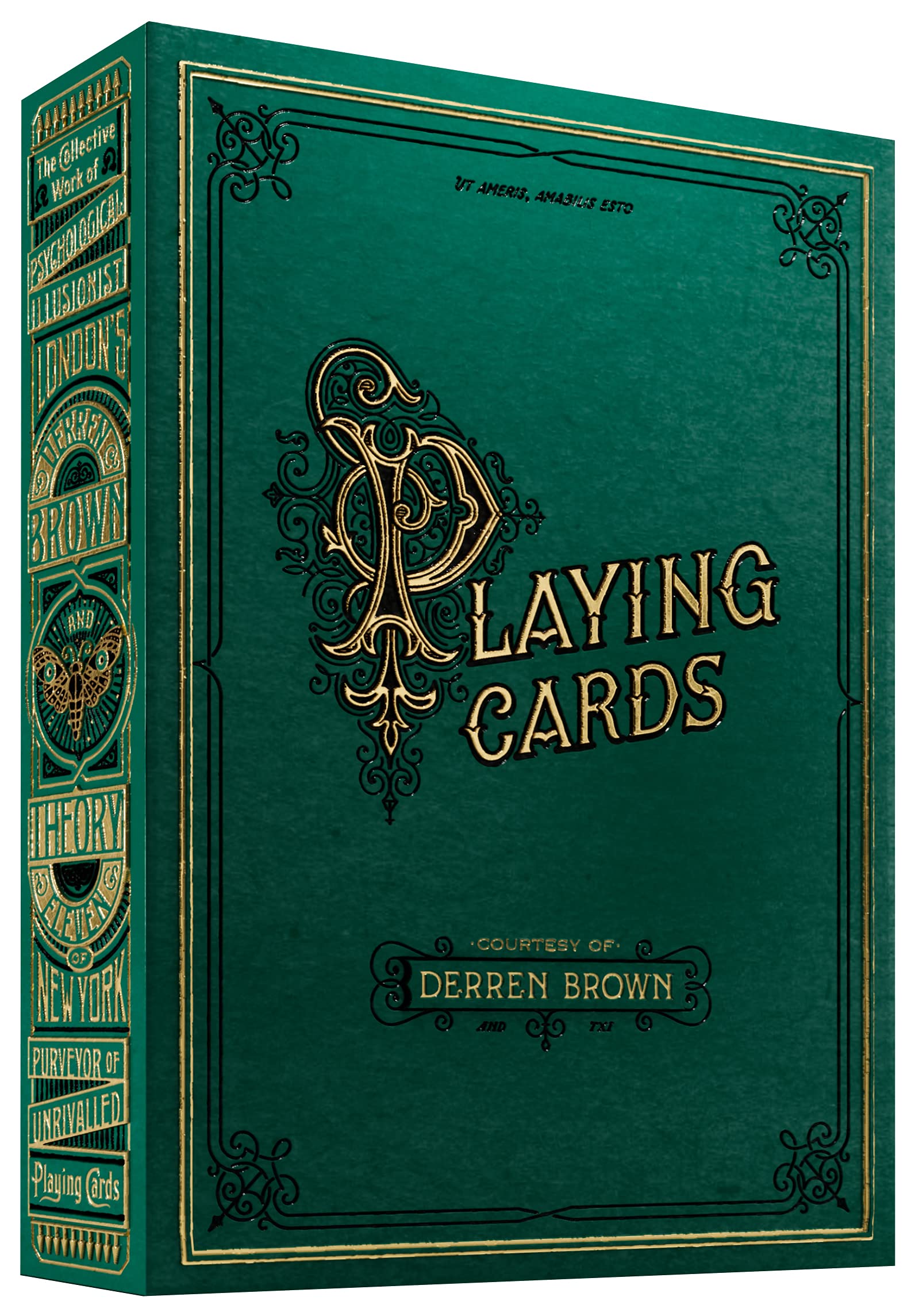 T11 Derren Brown Playing Cards Limited Edition (GREEN) Collectible Poker Deck by Theory11