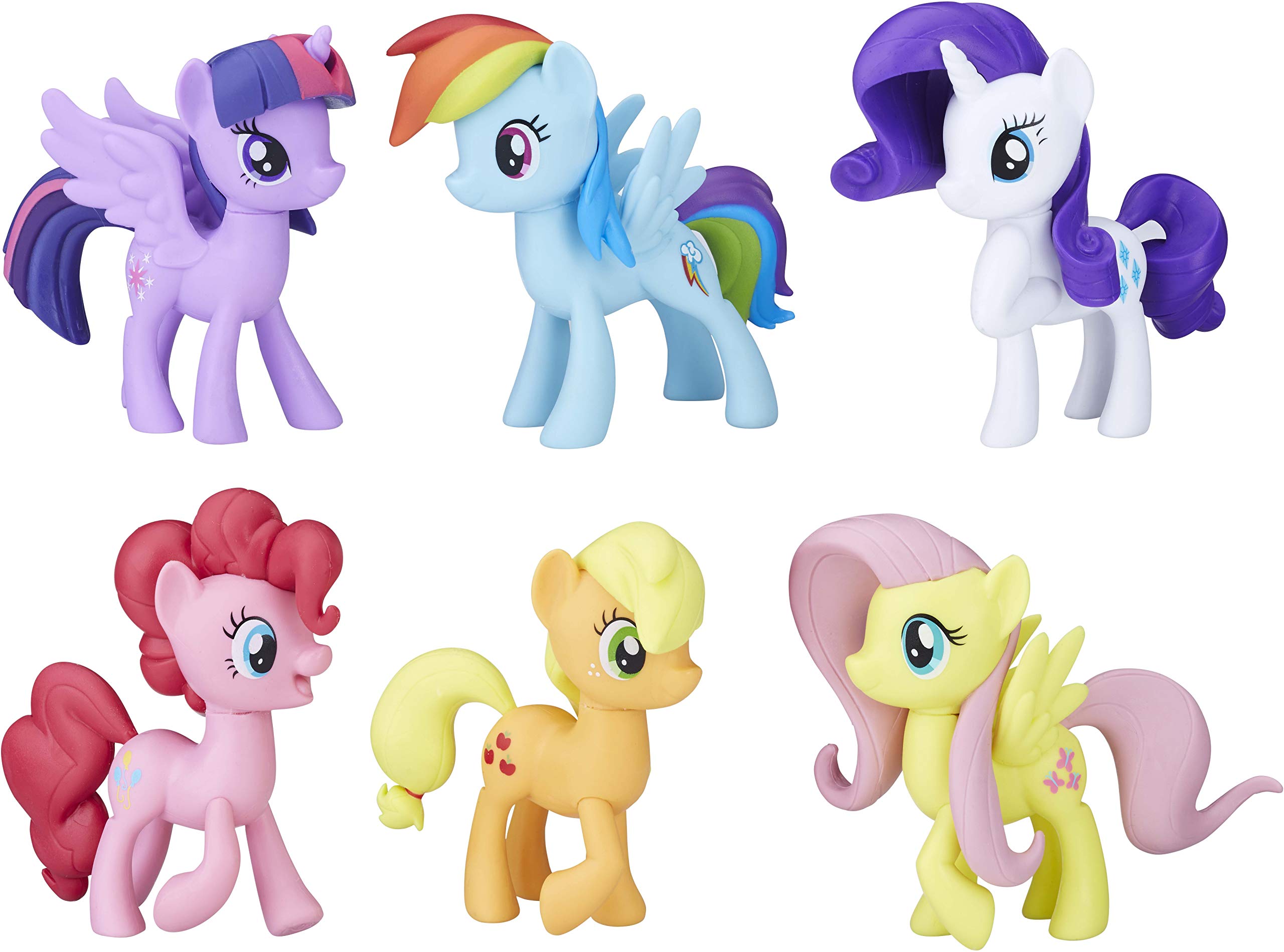 My Little Pony Toys Meet The Mane 6 Ponies Collection (Amazon Exclusive