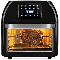 Best Choice Products 16.9qt 1800W 10-in-1 XXXL Family Size Air Fryer Countertop Oven, Rotisserie, Dehydrator w/Digital…