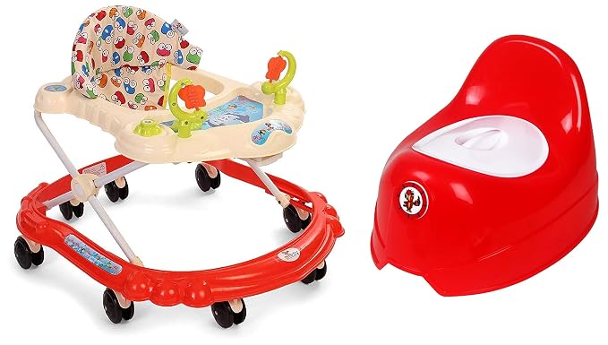 Sunbaby Butterfly Walker (Red/White) Sunbaby Potty Trainer (Red White)