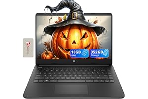 HP Premium Stream 14" HD BrightView Laptop, Intel Celeron N4020, 16GB RAM, 352GB Storage(64GB eMMC+288GB Docking Station Set)