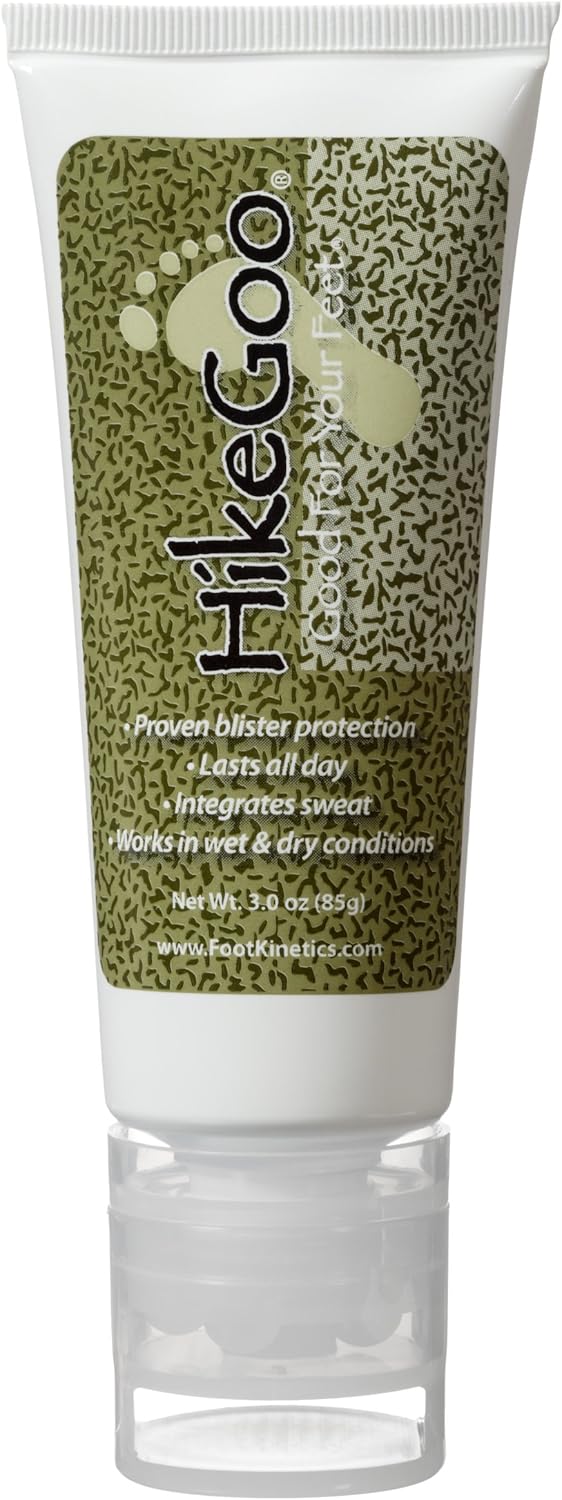 HikeGoo Blister Prevention Cream Specifically Formulated for Feet (3 oz) : Blister Free Socks : Beauty