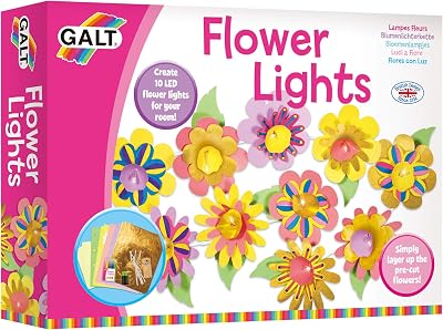 Galt Flower Lights Creative Cases Kids Craft Set LED Flowers
