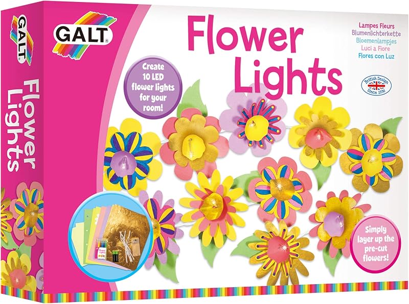 Galt Flower Lights Creative Cases Kids Craft Set LED Flowers