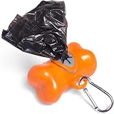 Petface Dog Poop Bag Dispenser with Snap Clip Attachment, 20 Bags Included view 4