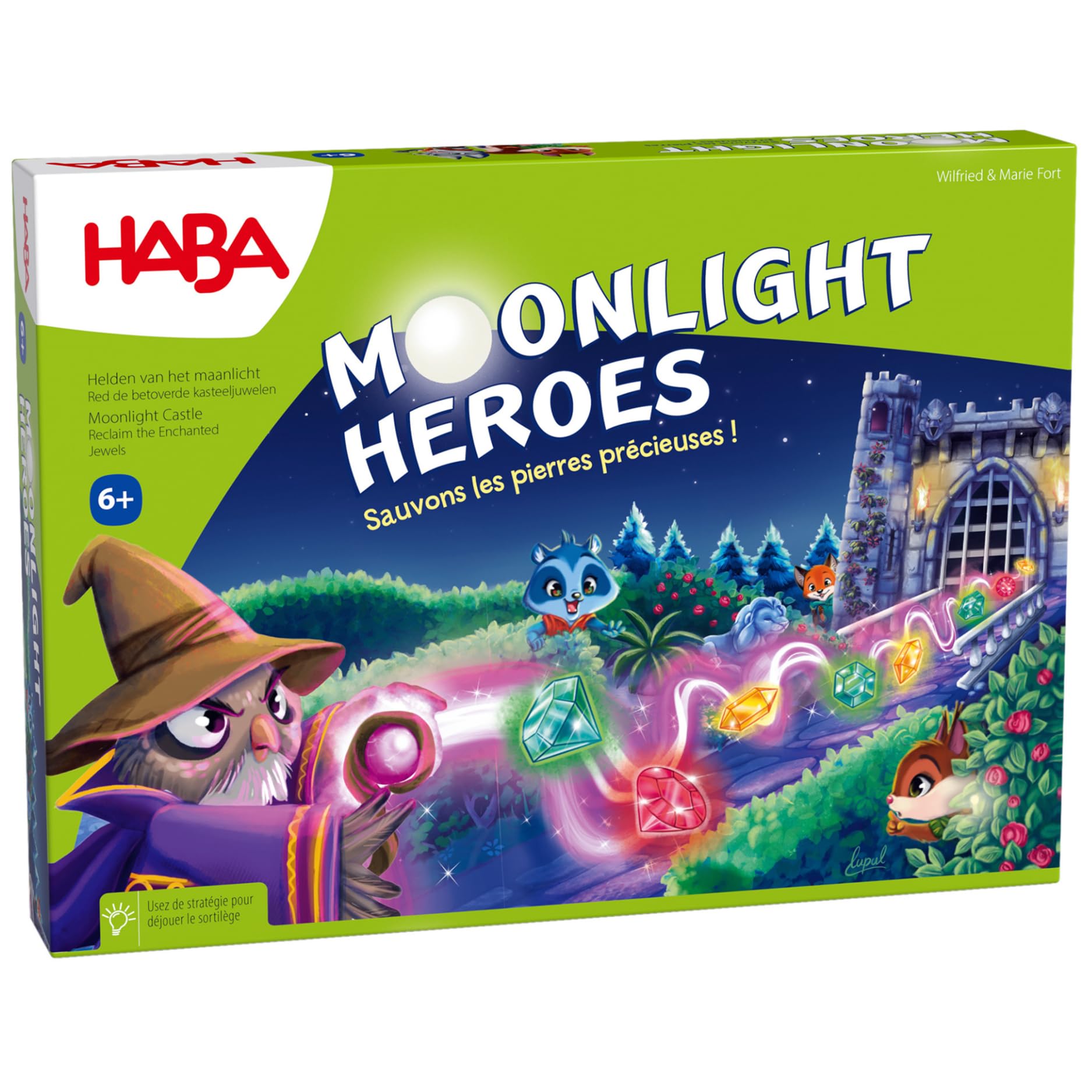 HABA - Moonlight Heroes - Board Game - A Magical Collecting and Strategy Game - 5 Years and Up - 306484 Colorful