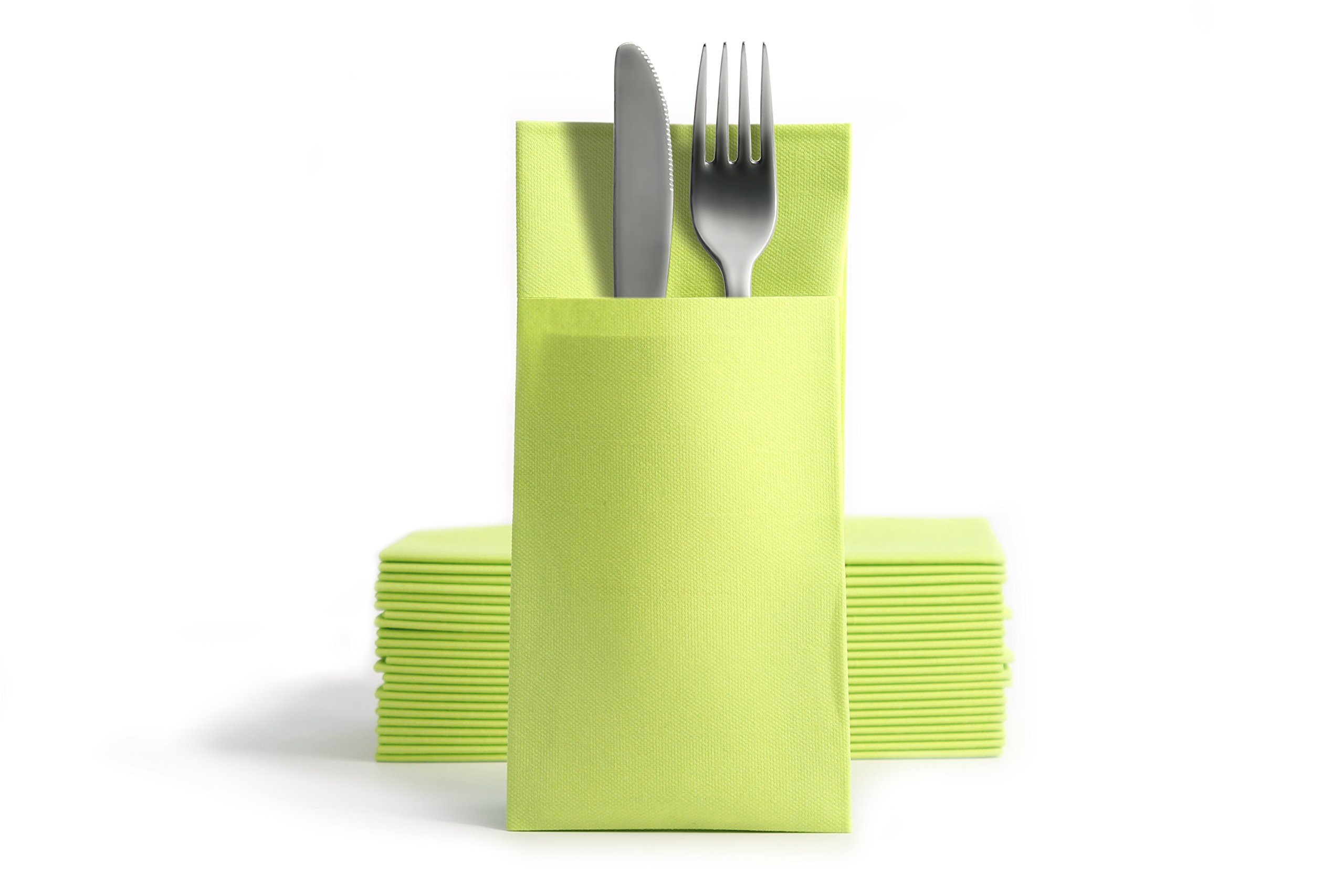Alvotex Airlaid Cutlery Napkins 39 x 40 cm 50/1 Kiwi (392)