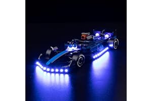 Kyglaring LED Light Kit Compatible with Lego 77249 set, Lighting Accessories for Williams Racing FW46 F1 Race Car, Lights Only (Model Not Included), Classic Version.
