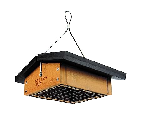 Nature S Way Bird Products Bwf2 Bamboo Suet Upside Down Bird