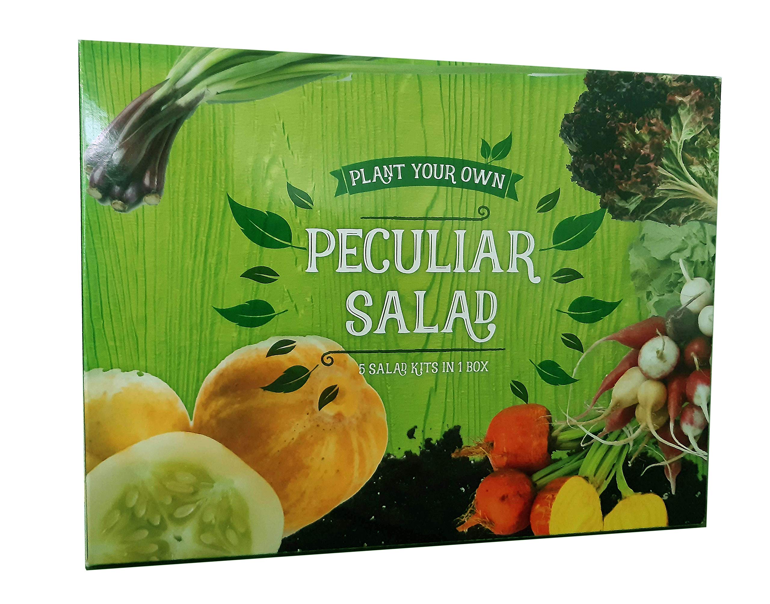 A to Z 82001 Plant Your Own Peculiar Salad, Multi-Colour, 8x20x15 cm