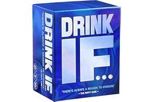 Drink IF... Adult Drinking Party Game - 600 Hilarious Questions for Friends to get You Buzzed & Drunk - Cards for Ice Breaker