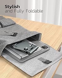 Nulaxy Dual Folding Cell Phone Stand, Fully