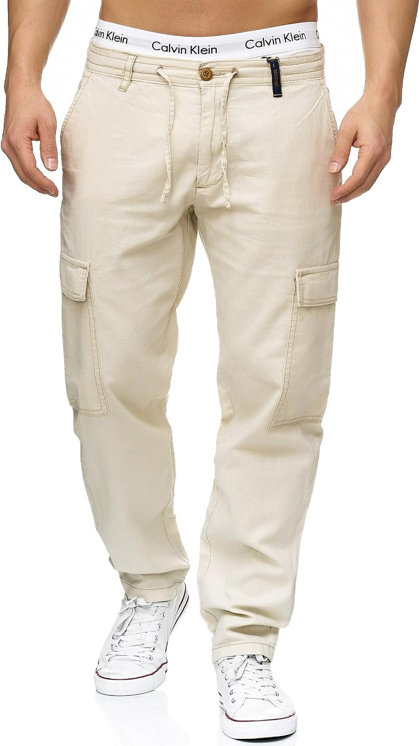 Pantalon Cargo Moschino Homme - Noir Avec Logo Jacquard - Neuf Avec étiquettes