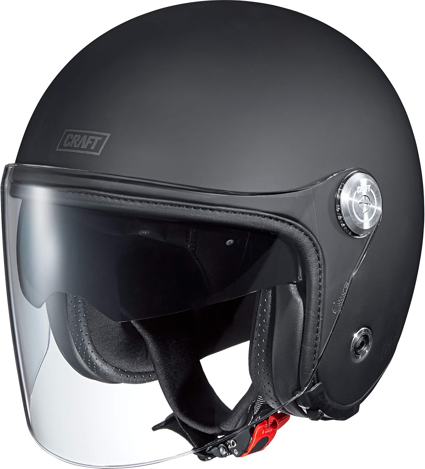 Craft Motorcycle Helmet, Half Shell 