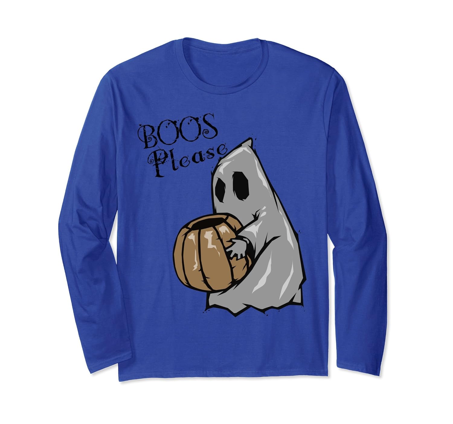 Funny Halloween Drinking Long Sleeve Shirt, Boos Please-Rose