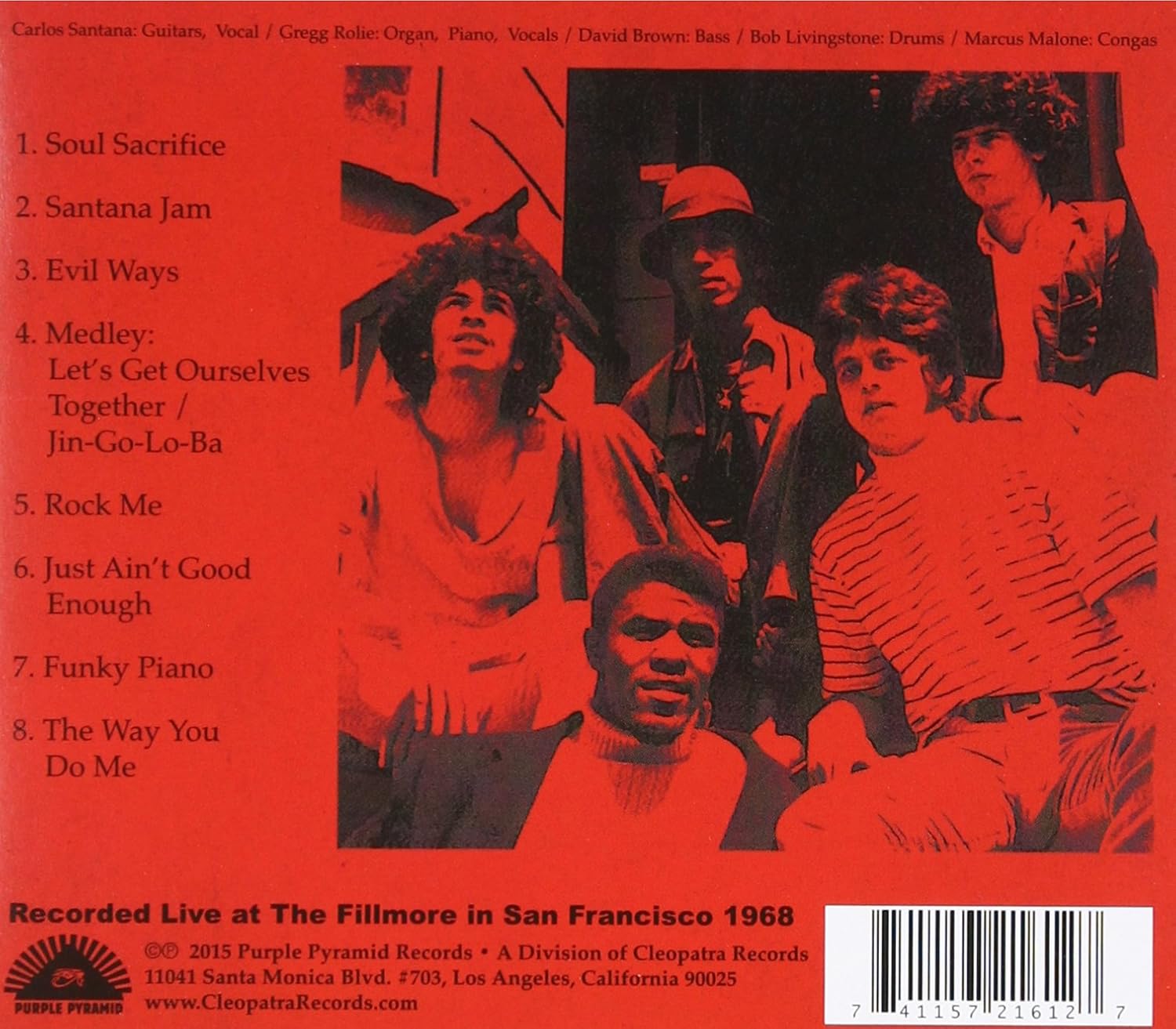 marcus malone santana 1968