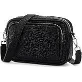 SENDEFN Crossbody Bags for Women Small Square Bag Trendy PU Leather Purses and Handbags