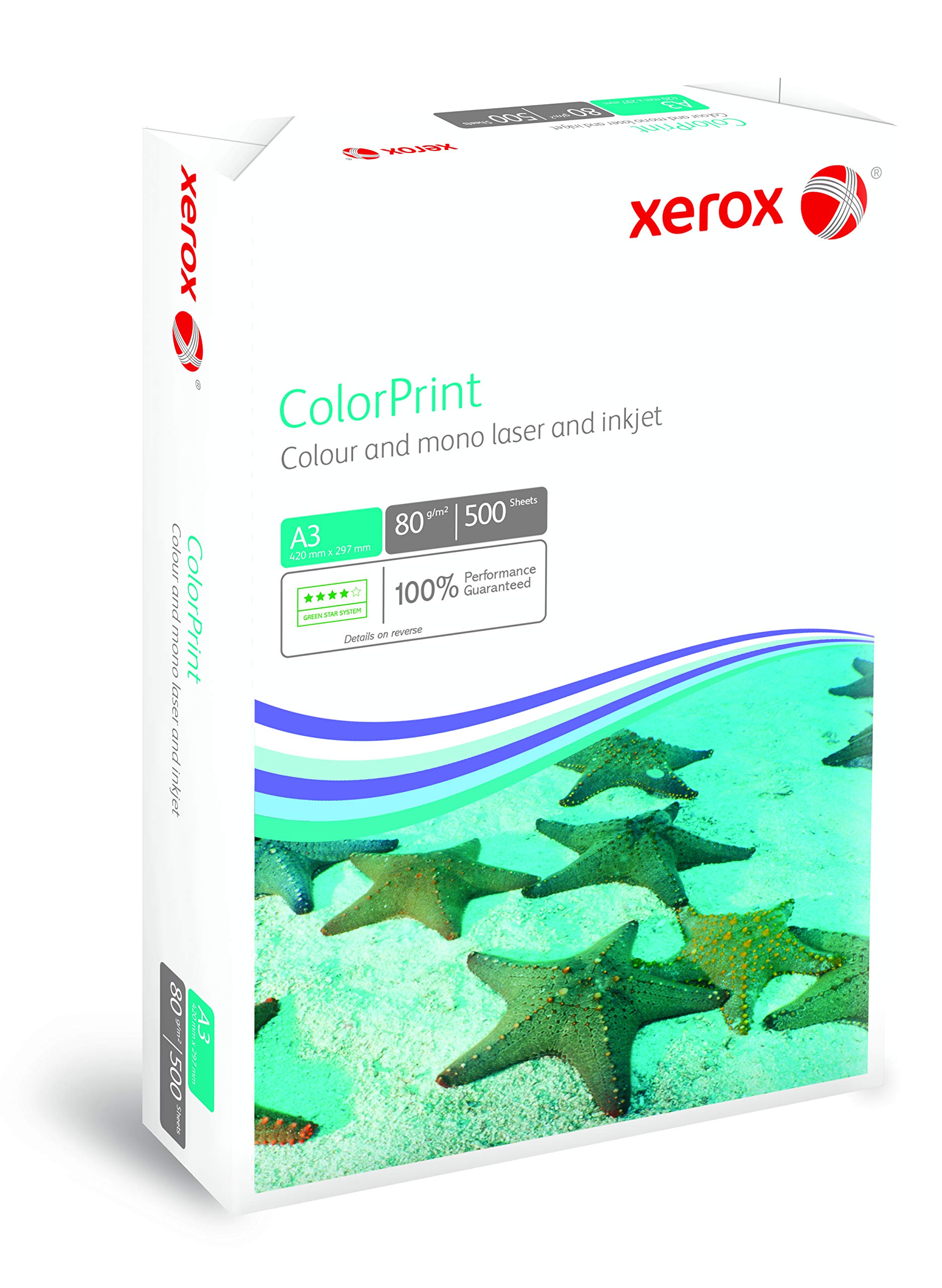 Xerox Premium 003R95249 Colour Laser Printer Paper Standard A3 80 GSM 500 Sheets per Pack White