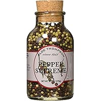 Olde Thompson 9.75-Ounce Pepper Supreme Whole Peppercorns, 10, DESIGN 1