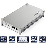 Sabrent USB 2.0 to 3.5-inch IDE/SATA or Serial ATA Aluminum Hard Drive Enclosure Case (NST-350S2-SK)