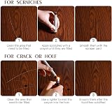 LORD C Wood Filler Sticks 5 Pack Wax Touch Up Color Set Brown Black White view 3