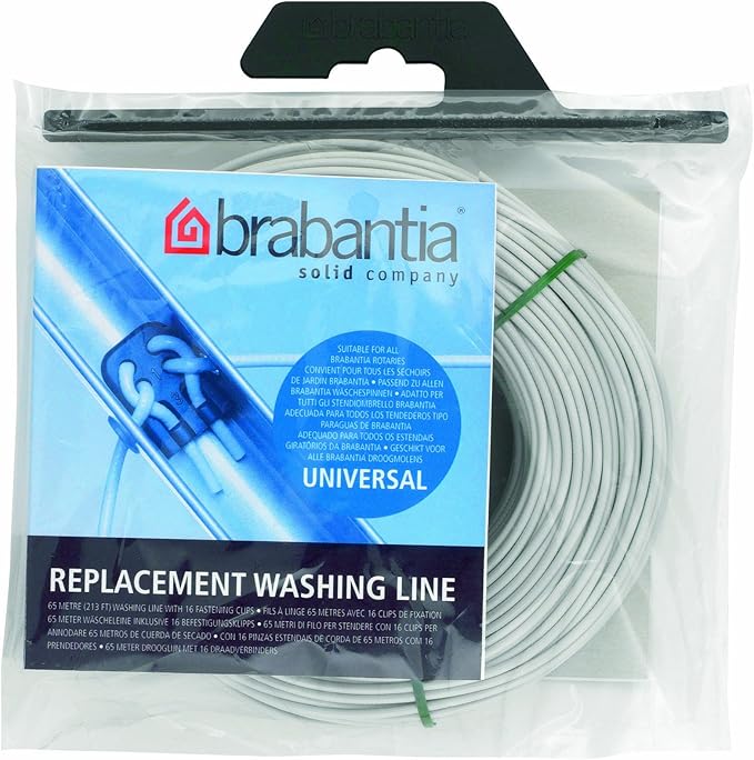 Brabantia Replacement Clothes Washing Line, 65 m Amazon.co.uk Kitchen & Home Brabantia Replacement Clothes Washing Line, 65 m Amazon.co.uk Kitchen & Home