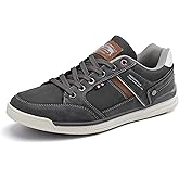 ARRIGO BELLO Mens Casual Shoes Fashion Sneakers Breathable Comfort Classic Lace-Up Low Top Walking Shoes