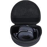 RIYADAone Hard Case Replacement for Skullcandy Hesh Evo/Hesh ANC/Crusher ANC 2/Crusher Evo/Riff 2/Riff Bluetooth Wireless Headphones (Black Case)