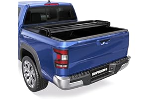 KUIPERAUTO 6 FT Soft 3-Folding Tonneau Cover Compatible for 2005-2025 Nissan Frontier Fleetside Truck Bed Cover Waterproof On Top Tri Fold 72inch