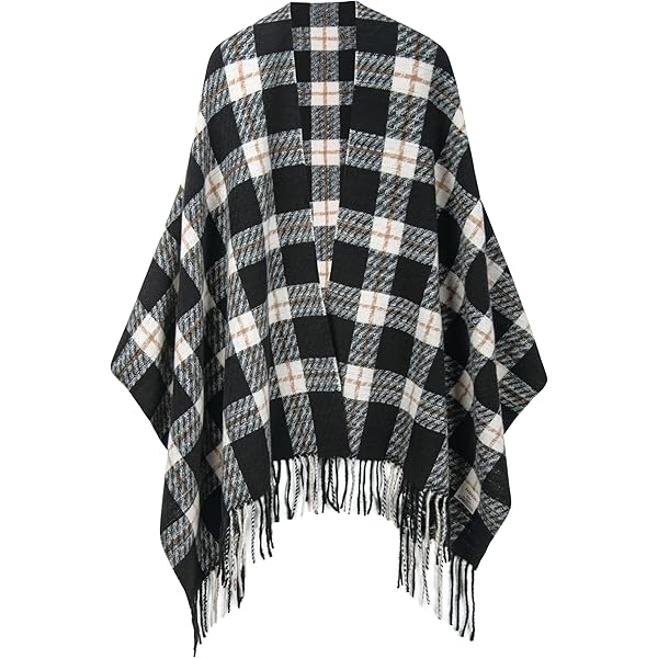 YOLAI Bufanda De Cuadros Grande Para Mujer, Bufanda Gruesa Y Clásica, Chal Clásico Para Invierno, Cálida Y Larga, Bufandas Largas (verde, Talla única