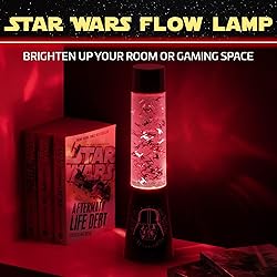 Star Wars Glitter Flow Lamp Night Light, Bedroom