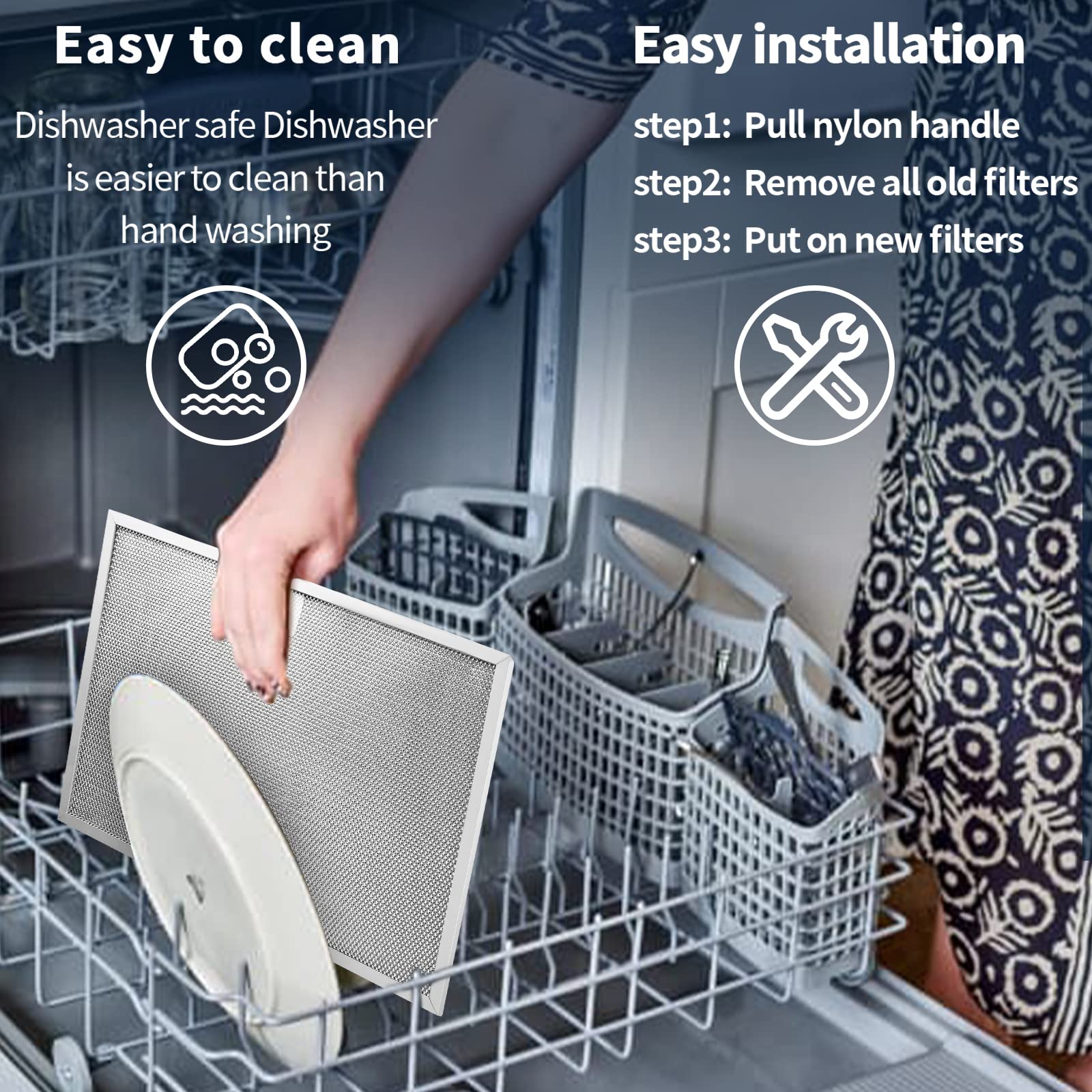 BPS1FA36 Aluminum Range Hood Filter 17-1/4