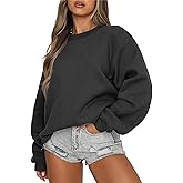 ANRABESS Womens Sweatshirts Crewneck Fleece Oversized Pullover Sweater Spring Winter Cute Tops Teen Girls Preppy Clothes 2026
