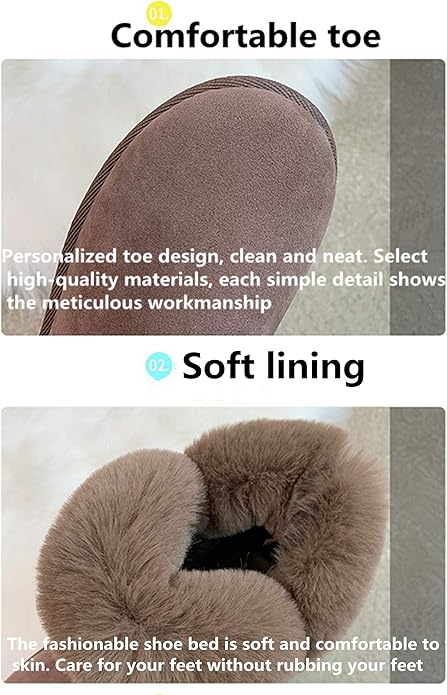 Womens Winter Bootie Buckle Bottom