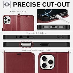 TUCCH Case for iPhone 16 Pro Max with Wrist