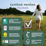 Naty Sanitary Towels Super with Wings Organic Cotton 12 Pads Unscented view 7
