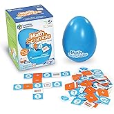 Learning Resources Math Scramble Game - 87 pieces, Ages 5+, Math Manipulatives for Kids, Addition and Subtraction, STEM