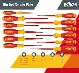 Wiha 3201K12 SlimFix 12pc VDE Screwdriver Set Red Yellow view 3