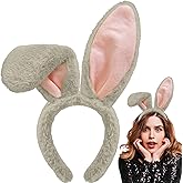IGMaryBox Easter Bunny Ears Headband Rabbit Ears Headband Bunny Costume Accessories Halloween Cosplay Hairbands