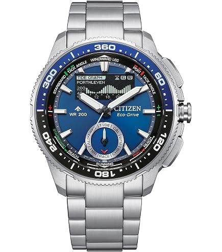 Amazon.com: Citizen Eco-Drive Tsuki-yomi A-T Red Dial Super